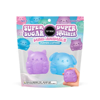 Top Trenz Inc - Super Duper Sugar Squisher Mini Kitty & Puppy