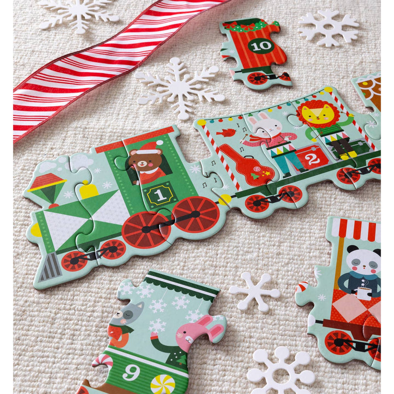 Chronicle Christmas Train Floor Puzzle