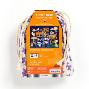 Chronicle Books Spooky House 36 - Piece Puzzle to Go