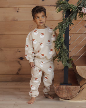 Rylee + Cru Relaxed Sweatshirt in Santa