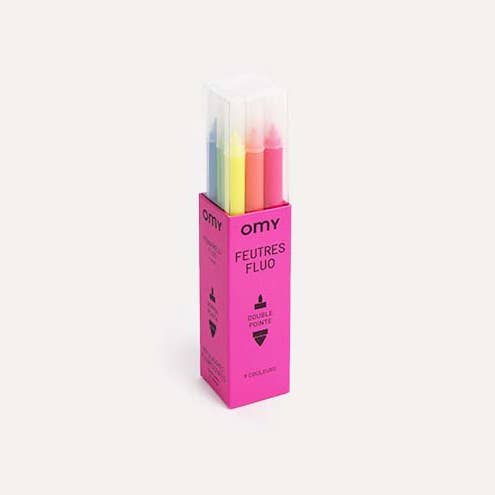 OMY Neon Markers - Set of 9