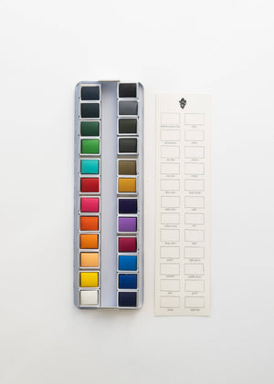 Bailey Rae Studio 24 Color Watercolor Paint Palette