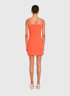 Amanda Uprichard Rosie Dress in Serrano Ivory
