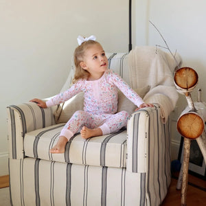 Joy Street Kids Pajamas in Pink Apres Ski