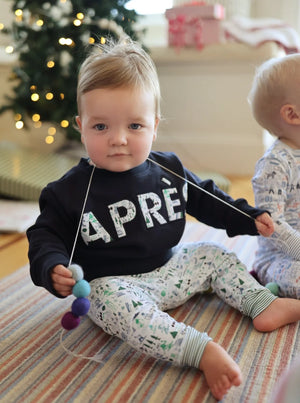 Joy Street Kids Crewneck Sweatshirt in Apres Ski