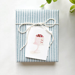 emily lex studio Pink Cake Mini Enclosure Card