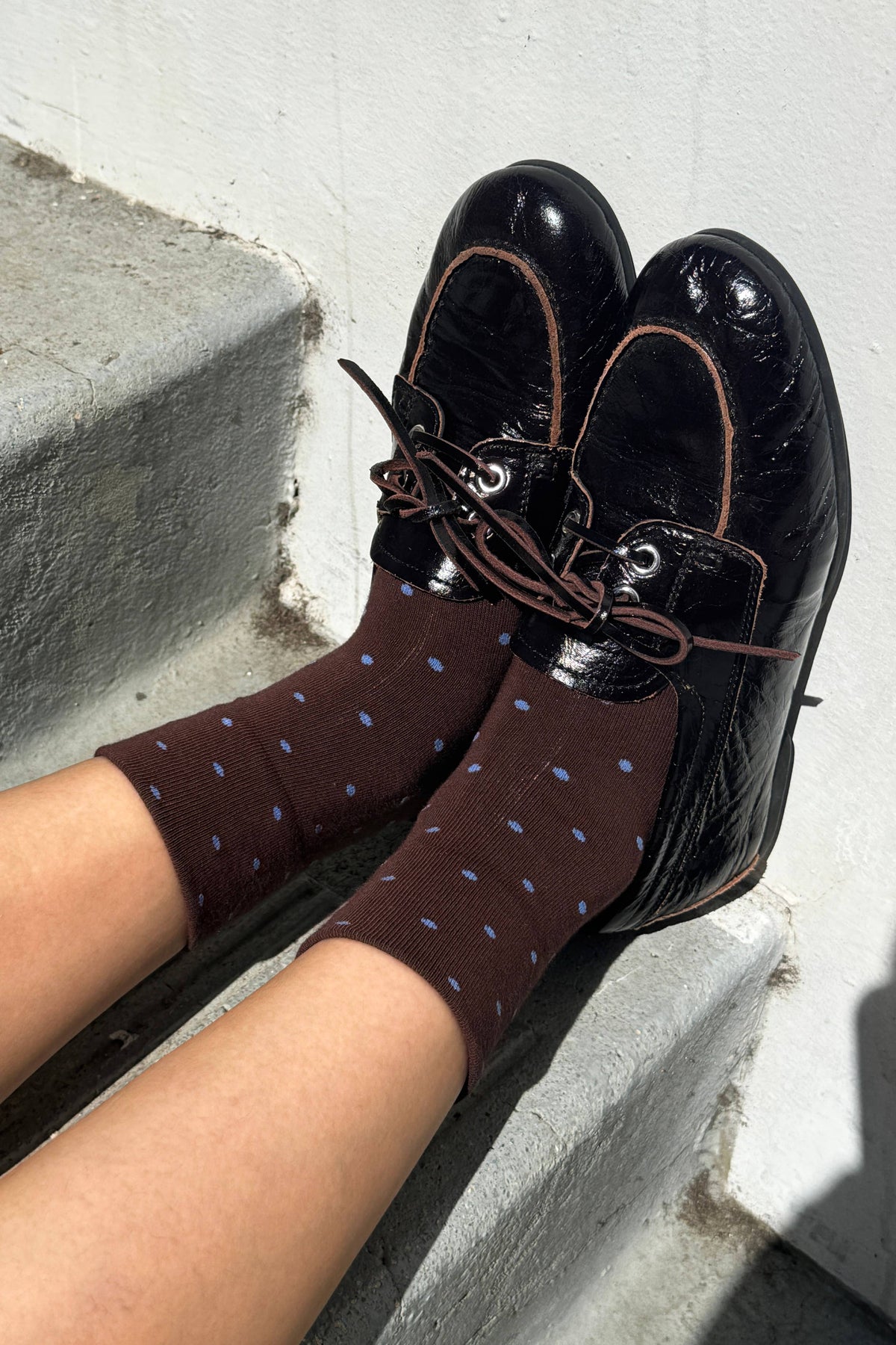 Le Bon Shoppe - Polka Dot Sneaker Socks (Multiple colors)