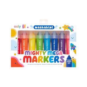 Ooly Rainbow Mighty Mega Markers-Set of 8