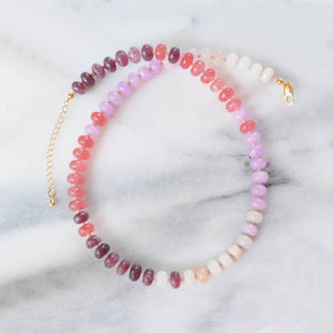 Libby & Smee Down the Shore Multicolored Gemstone Necklace - Multiple Colors!