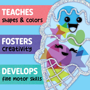Faber-Castell Sticker Suncatchers Mini Craft Kit for Kids