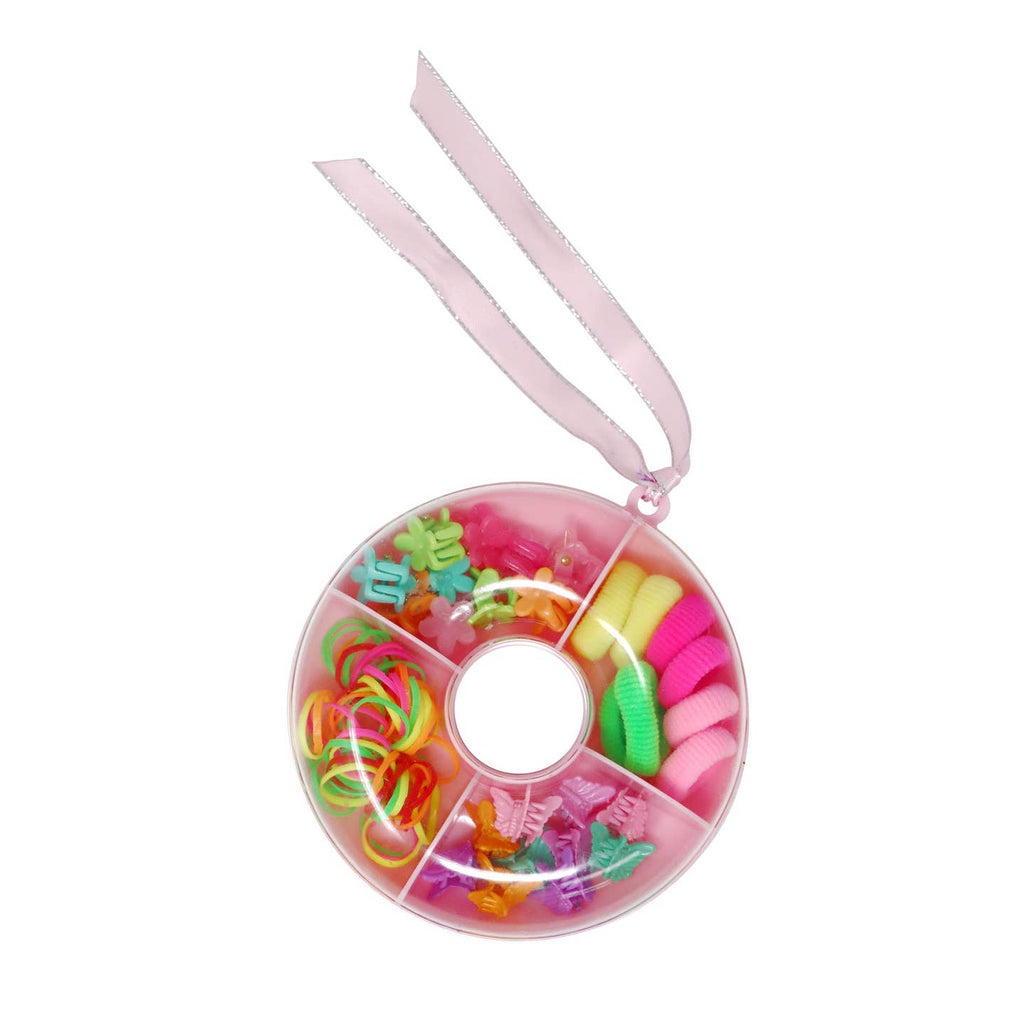 Pink Poppy Donut Hair Accessory Set
