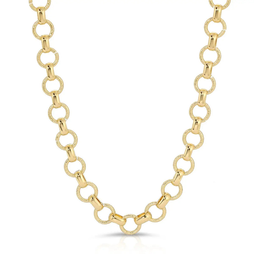 Elizabeth Stone Venus Chain in Gold