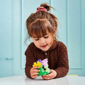 Plus-Plus USA BIG Flowers Activity Set