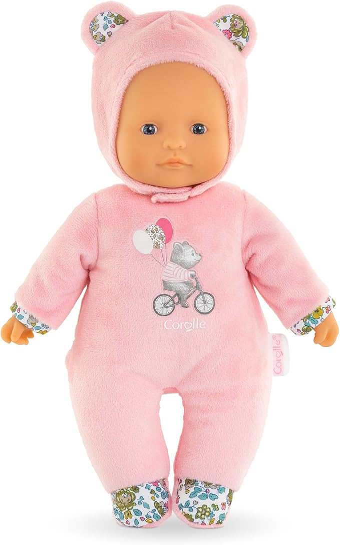 Corolle Sweet Heart Pink Bear Doll