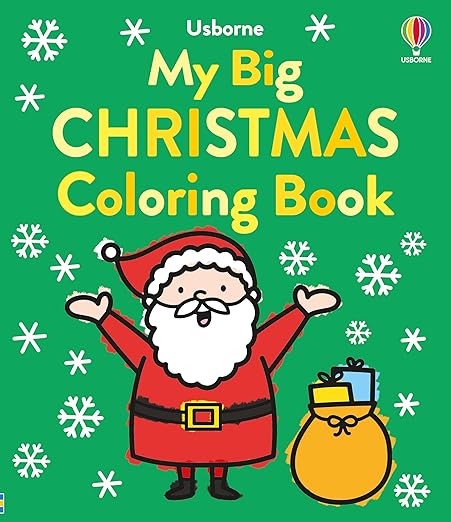 Usborne My Big Christmas Coloring Book