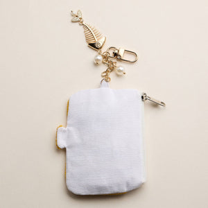 Frem NYC Beaded Sardine Coin Purse Keychain - Multiple Colors!