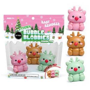 Top Trenz Inc Sticky Bubble Blobbies Reindeers Color