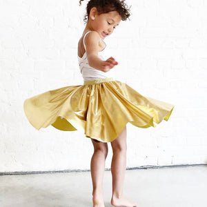 Ratatam Metallic Gold Skirt