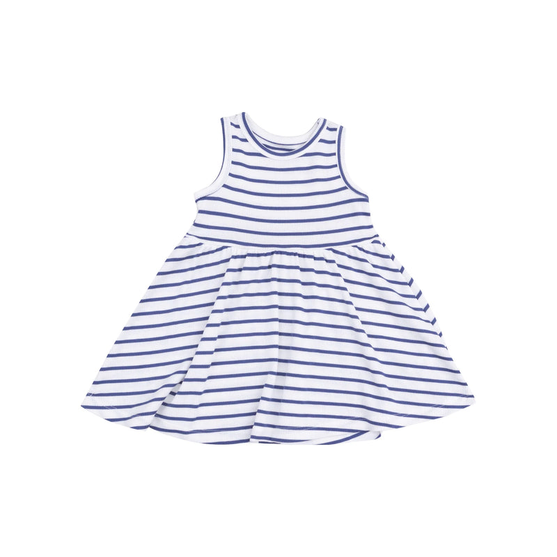 Angel Dear Stripe Vintage Navy Tank Dress