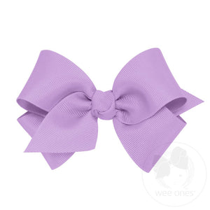 Wee Ones Small Grosgrain Bow with Knot-Multiple Colors!