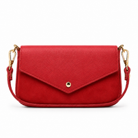 German Fuentes Handbags - Leather and Suede Crossbody Bag GF0913