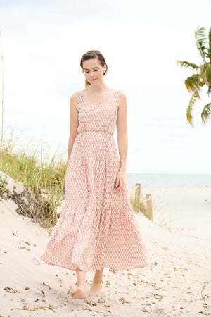 Pink Chicken Women's Hope Dress in Pink Dewdrop Print