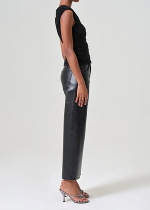 Agolde Ren Leather Pant in Detox