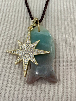 Forever Blythe She's A Star! Fish Necklace
