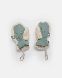 7AM Enfant Sherpa Benji Appliqué Mitten in Mirage