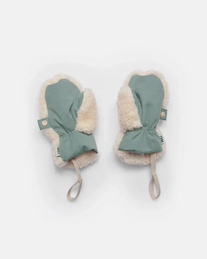 7AM Enfant Sherpa Benji Appliqué Mitten in Mirage