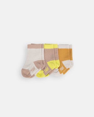 7AM Enfant 3-pack Fuzzy Short Socks