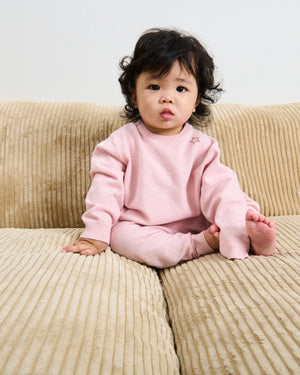 7AM Enfant Faux Cashmere Jogger in Ballerina