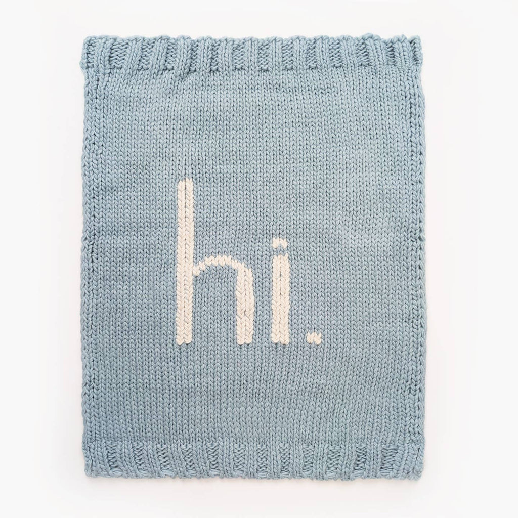 Huggalugs Handknit Baby Blanket in hi-Multiple Colors!