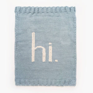 Huggalugs Handknit Baby Blanket in hi-Multiple Colors!