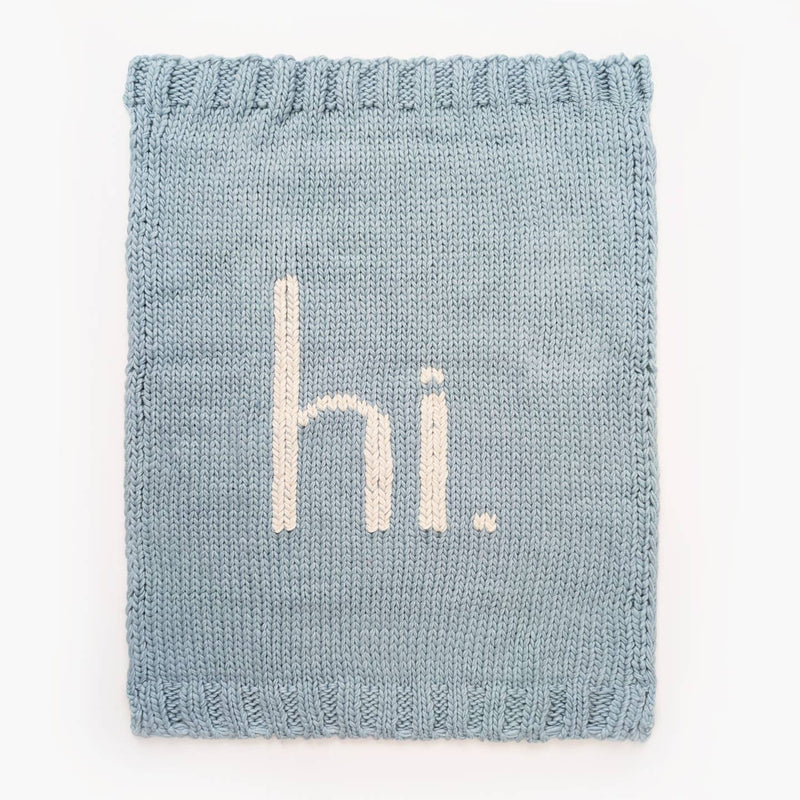 Huggalugs Handknit Baby Blanket in hi-Multiple Colors!