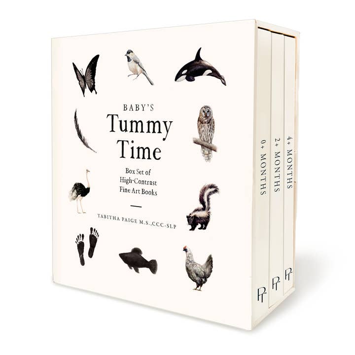 Baby's Tummy Time Book Box Set By Tabitha Paige