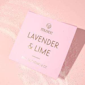 Musee Water Lavender & Lime Mini Bath Soak