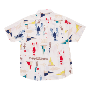 Pink Chicken Jack Shirt in Nautical Notions