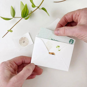 Emily Lex Studio Mini Enclosure Notecard in Bunny