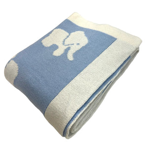 A Soft Idea Elephant Baby Blanket - Multiple Colors!