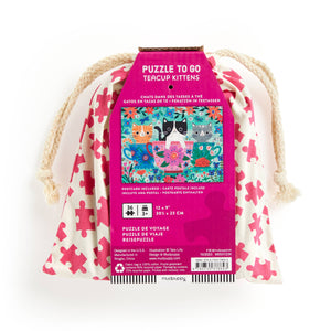 Chronicle Books Teacup Kittens 36 Piece Puzzle to Go