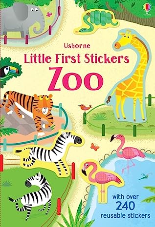 Usborne Zoo Little First Sticker Book