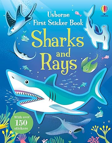 Usborne First Sharks and Rays Sticker Book