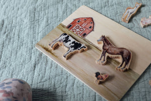 Paige Tate Farm Animals Wooden Puzzle: A Tabitha Paige Puzzle