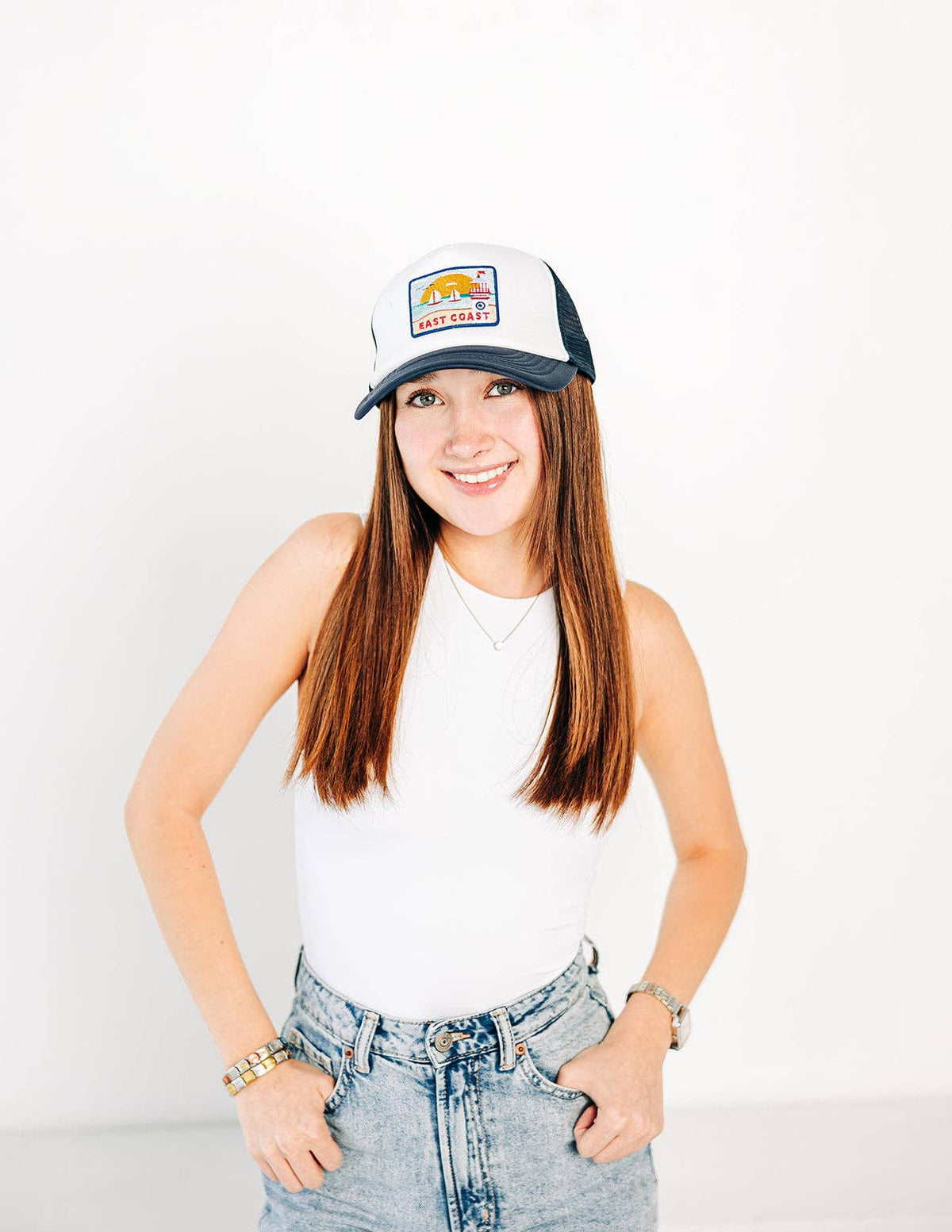 Rey to Z East Coast Postcard Trucker Hat