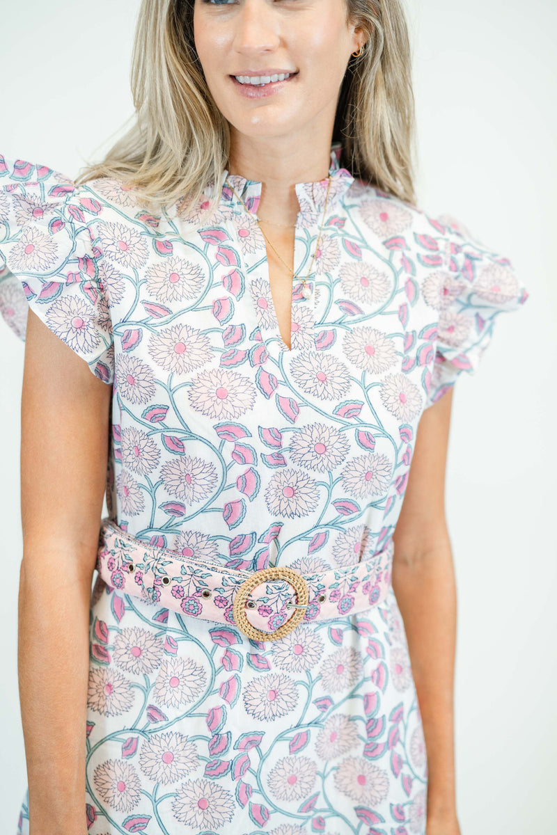 Victoria Dunn Joelle Dress in Geranium