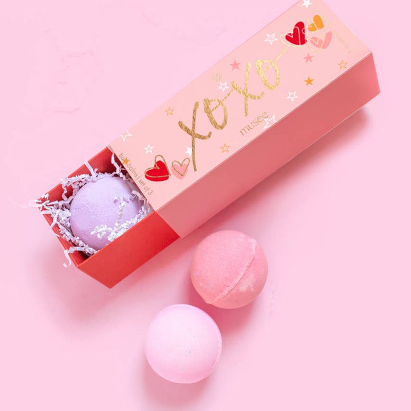 Musee XoXo Three Bath Bomb Boxed Set