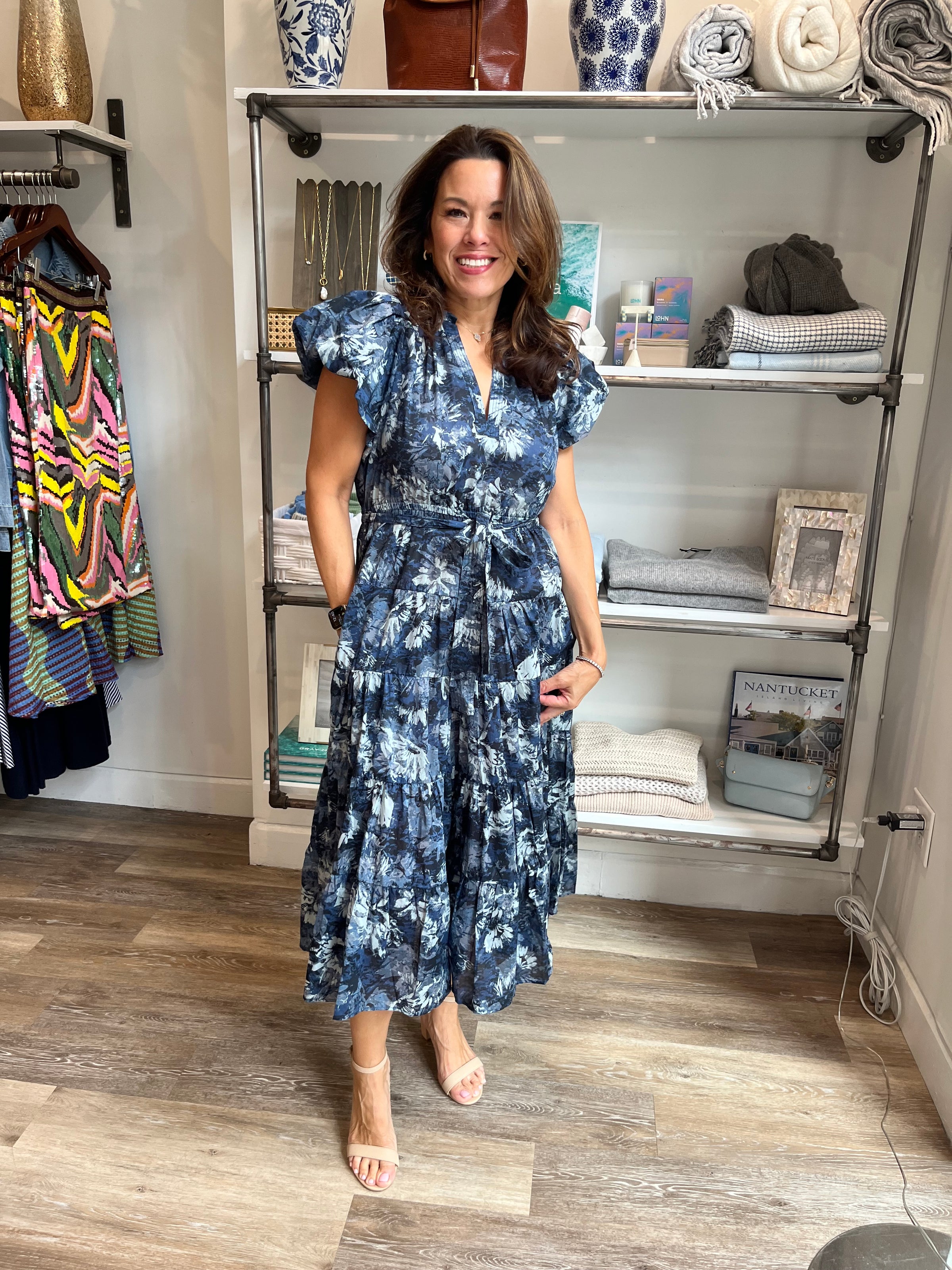 elan blue dress Elan Mini Dress