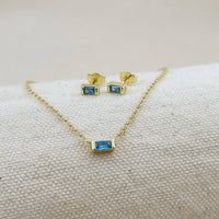 GoldFi 18k Gold Filled Celebration Birthstone Earrings
