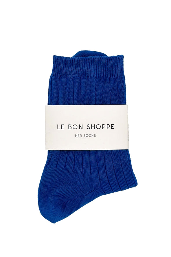 Le Bon Shoppe Her Socks Mercerized Combed Cotton Rib